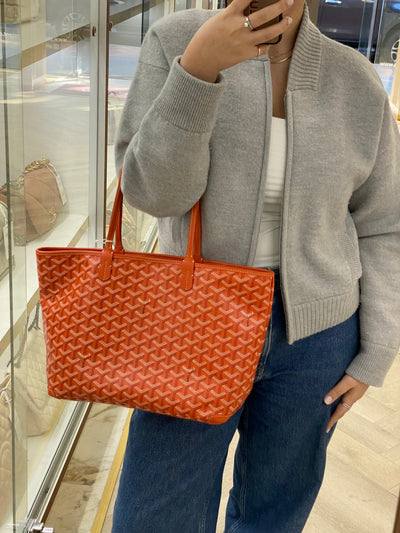 Goyard Artois PM Tote Orange