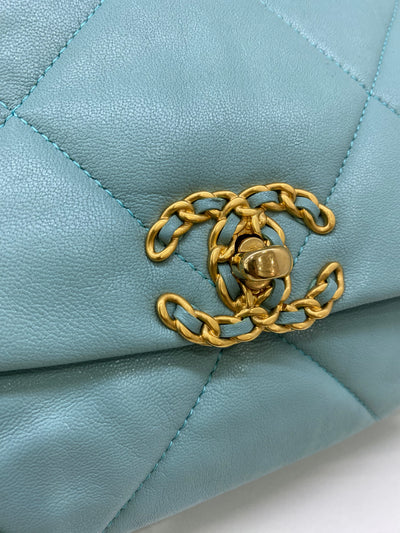 Chanel 19 Small Baby Blue