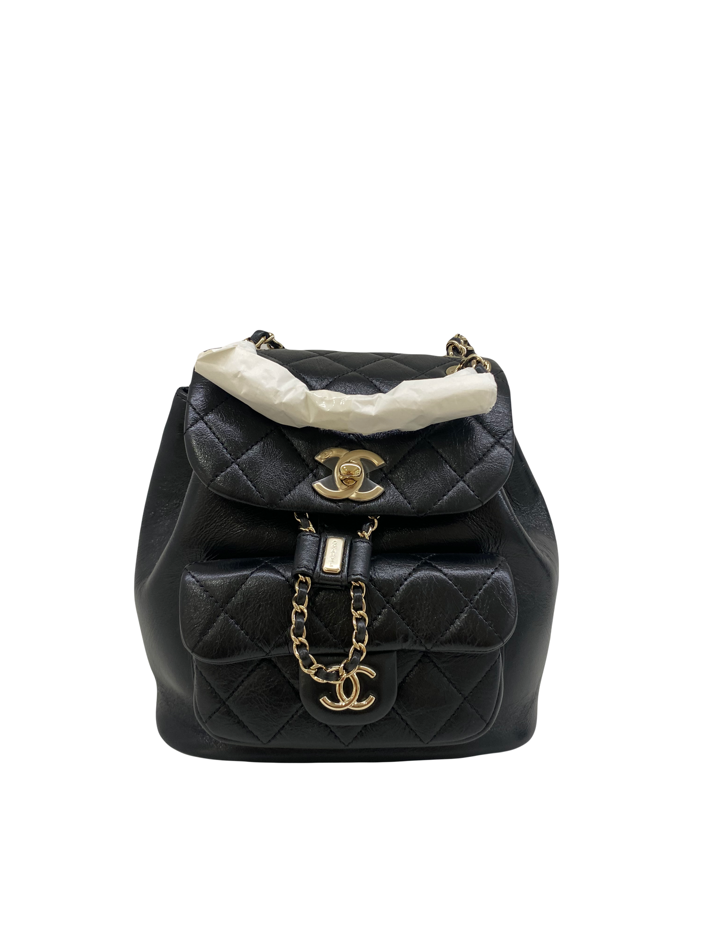 Chanel Backpack Duma Black CGHW