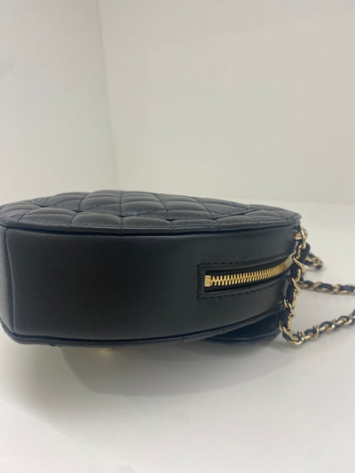 Chanel Heart Bag - Large Black CGHW 2022