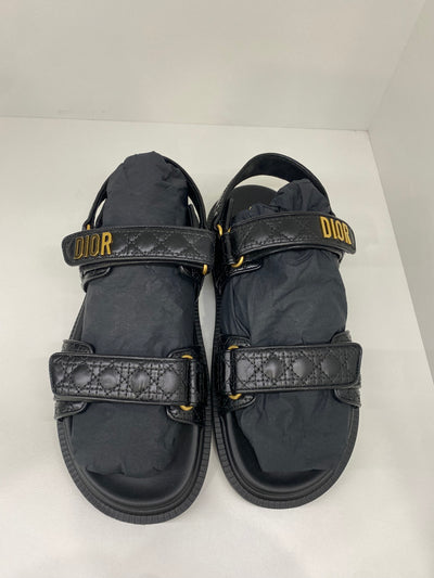 Dior Dioract Sandal Black Size 40.5