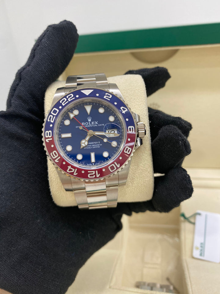 Gold Pepsi Rolex Pepsi Blue Dial Rolex GMT-Master II 126719BLRO
