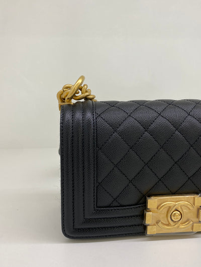 Chanel Boy Bag Small Black GHW