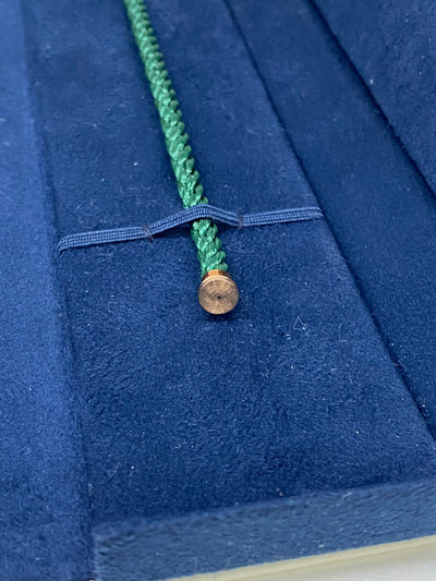 Fred Infinie Half Pave Diamond Bracelet Green RG