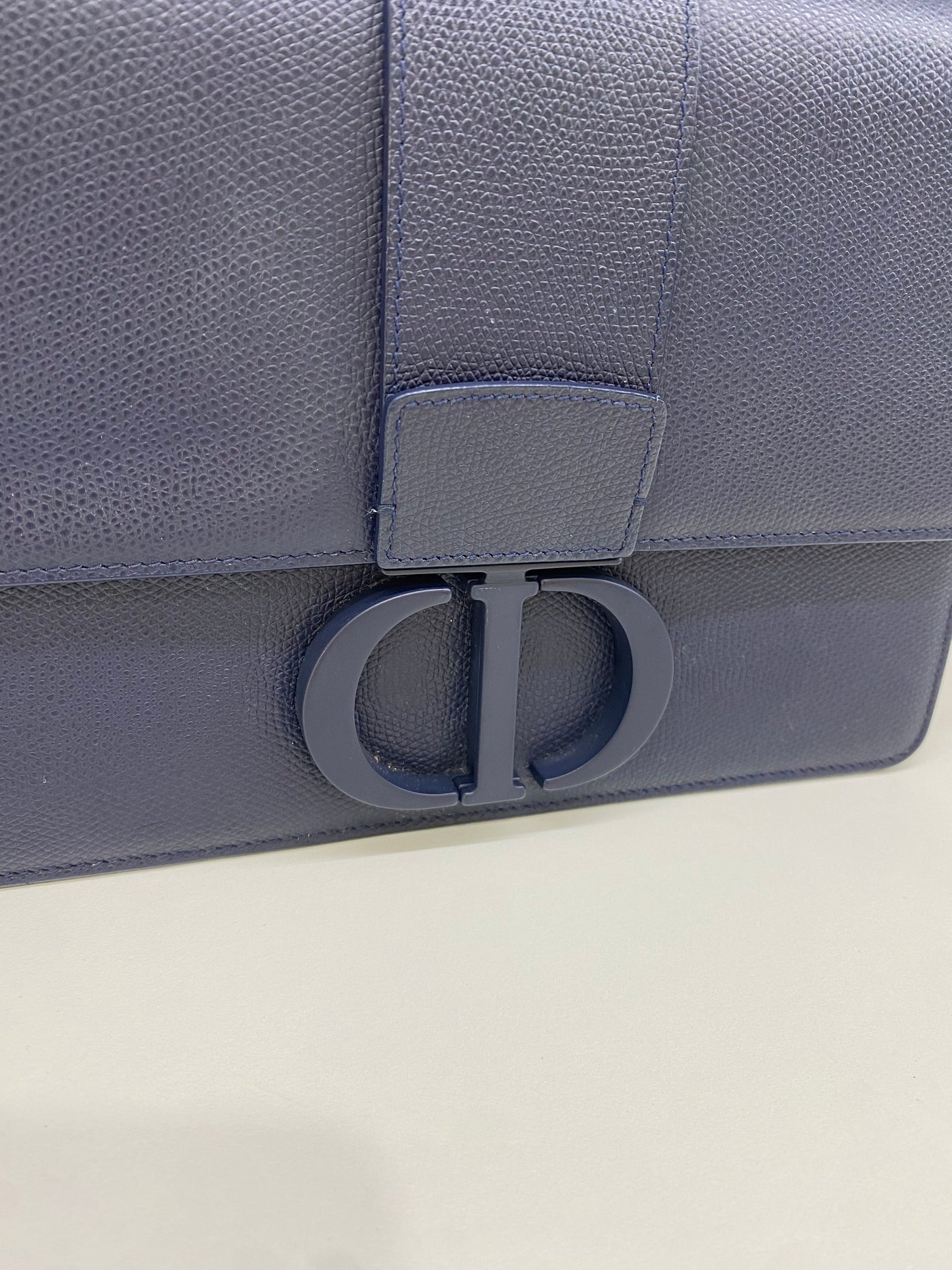 Dior Montaigne 30 Navy Matte Hardware