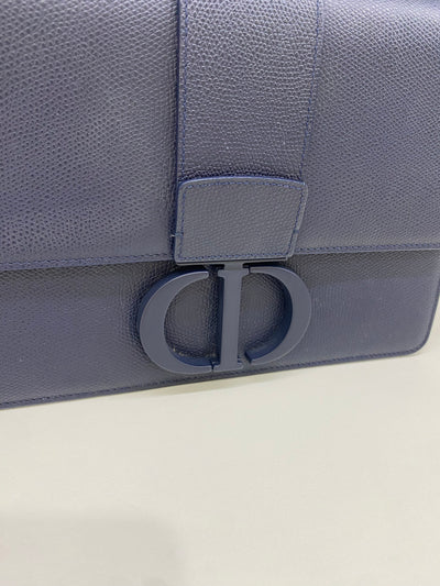Dior Montaigne 30 Navy Matte Hardware