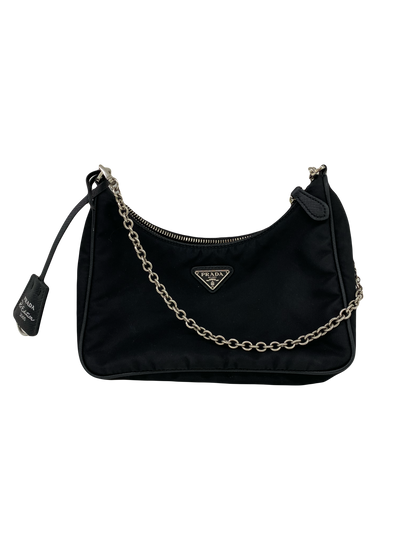 Prada Re-edition Nylon Black SHW