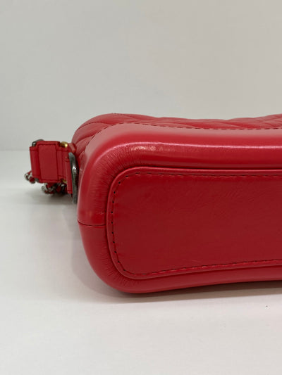 Chanel Small Gabrielle Red GHW