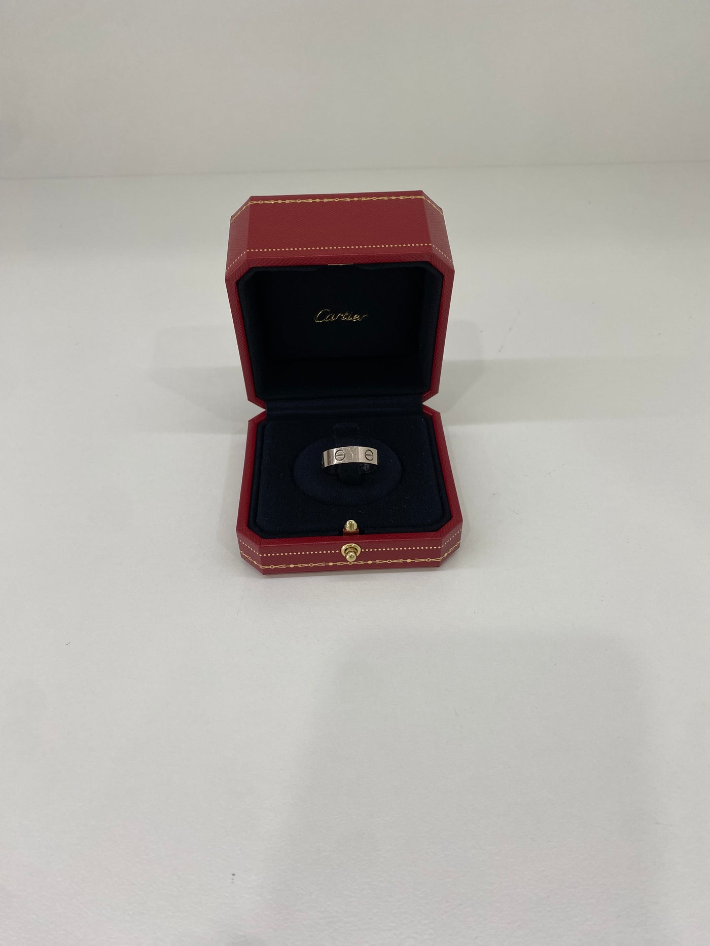Cartier Love Ring White Gold size 54