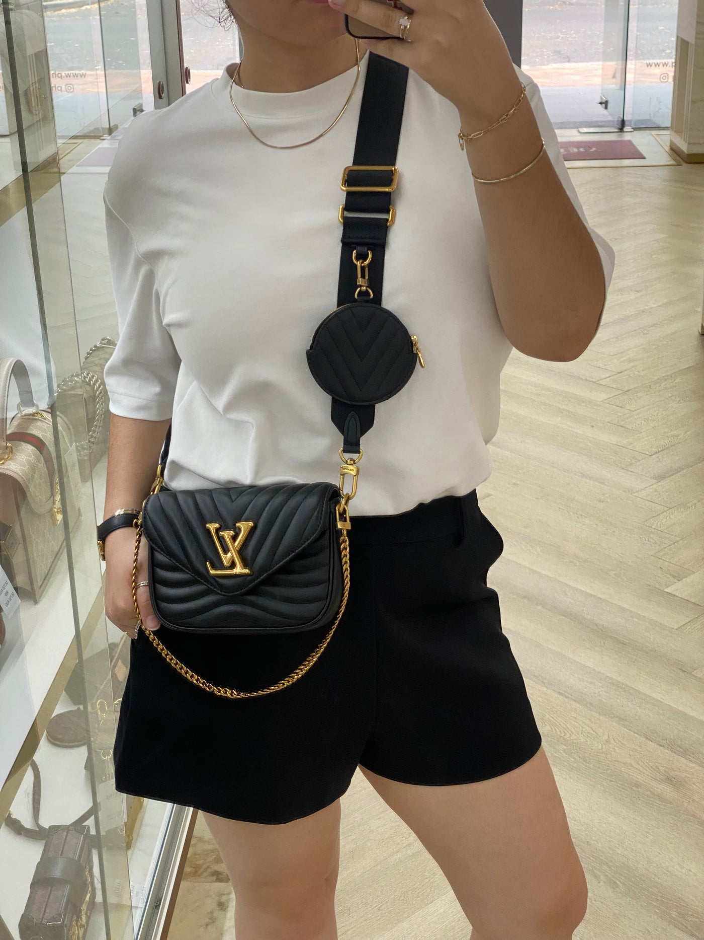 Louis Vuitton Multi-pochette New Wave Black GHW