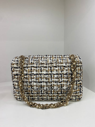 Chanel Tweed & Pearl Westminister bag