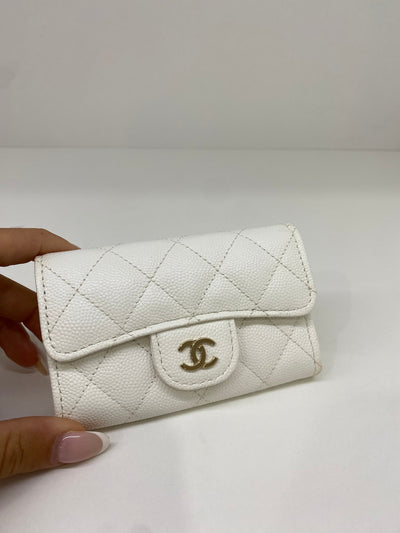 Chanel Wallet White