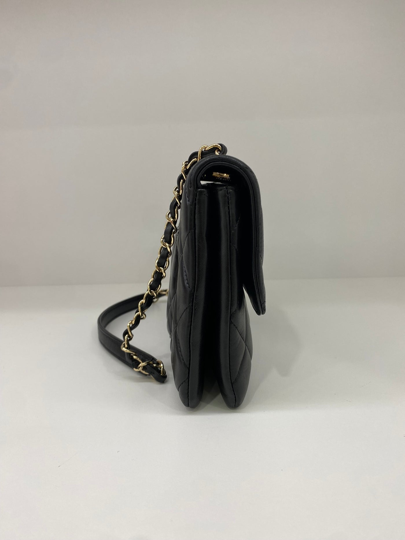 Chanel Trendy Flap Black Lambskin GHW