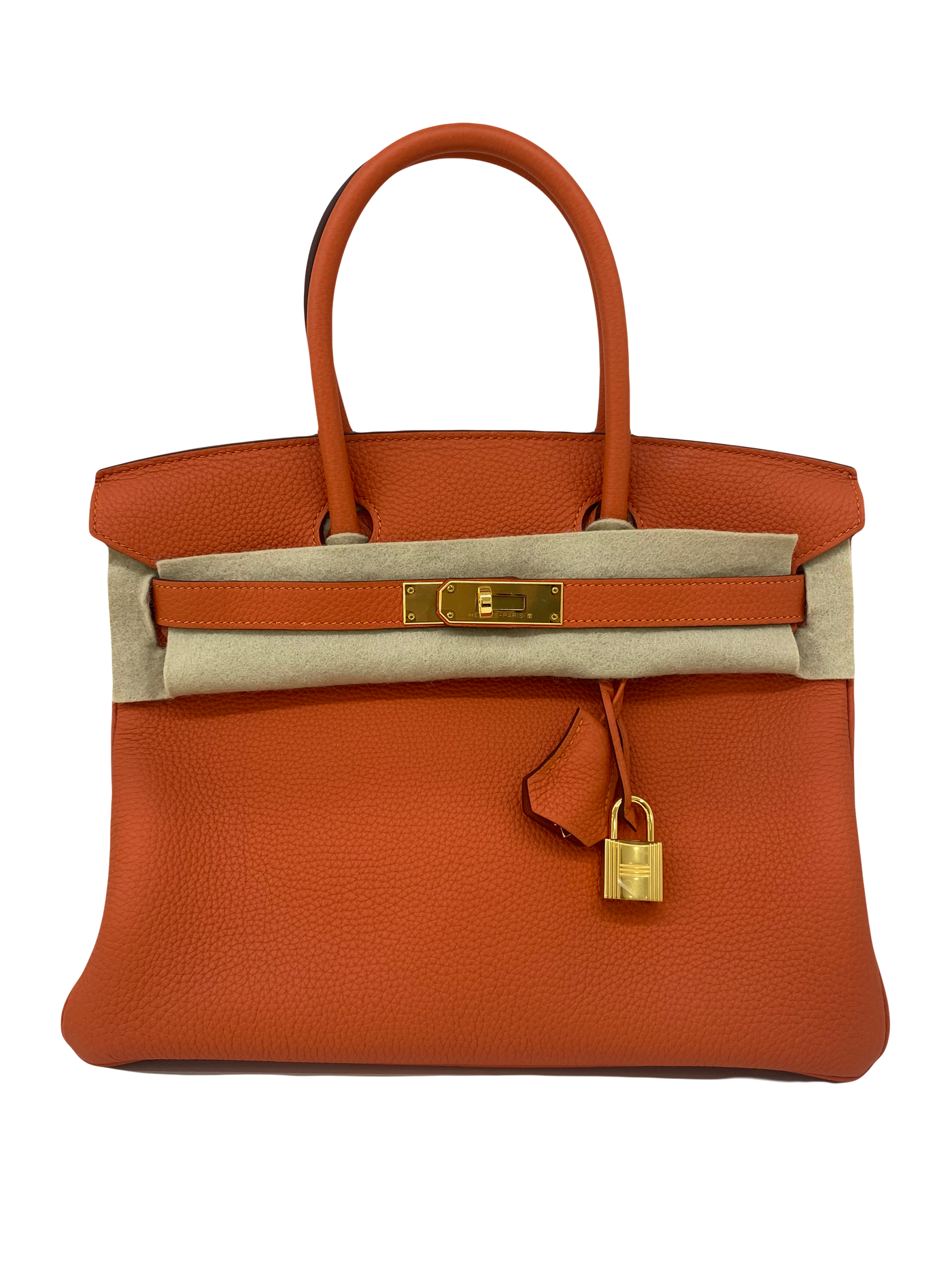 Hermes Birkin 30 Orange GHW