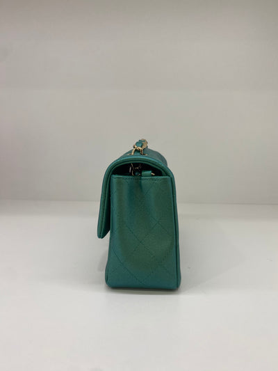 Chanel Classic Flap Mini Green