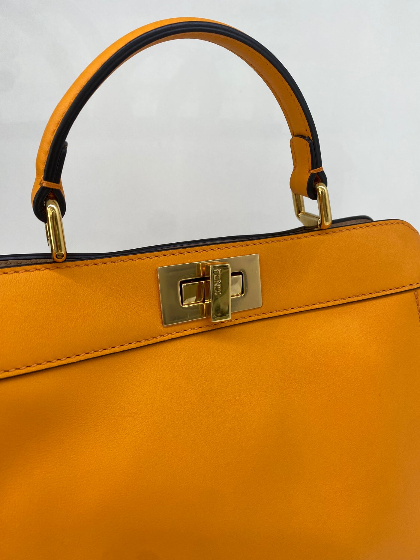 Fendi Peekaboo Orange GHW