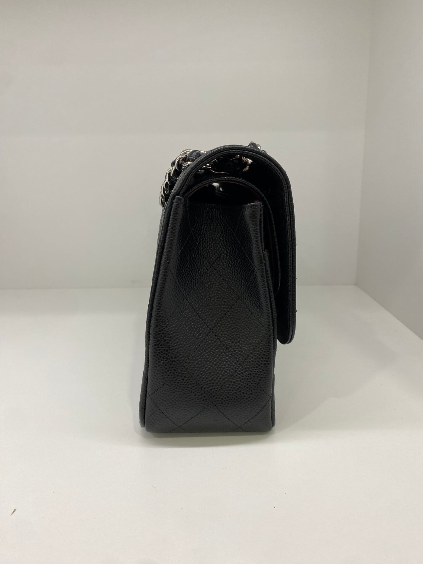Chanel Classic Flap Jumbo Caviar SHW