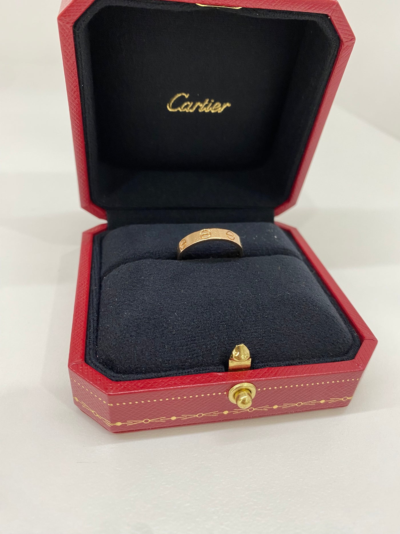 Cartier Love Ring Rose Gold Size 51 (Engraving)