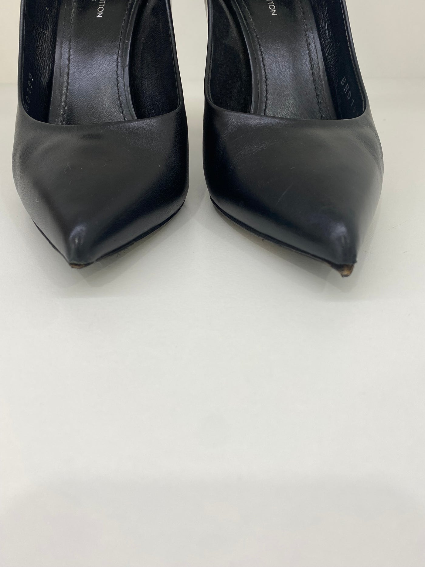 Louis Vuitton High Heels Black & Monogram 37
