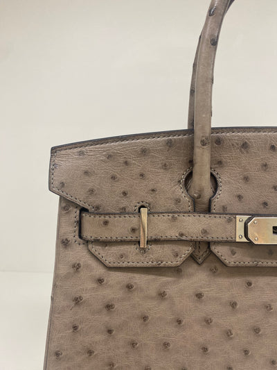 Hermes Birkin 30 - Gris Tourtelle PHW 2010