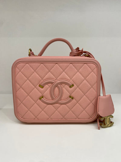 Chanel Large Pink Vanity GHW