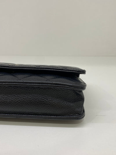 Chanel WOC Black Caviar GHW
