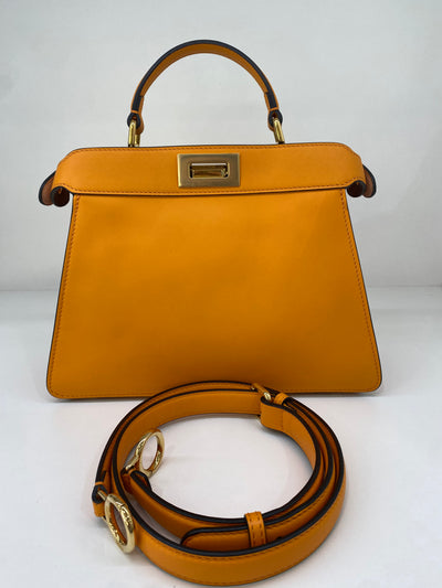 Fendi Peekaboo Orange GHW