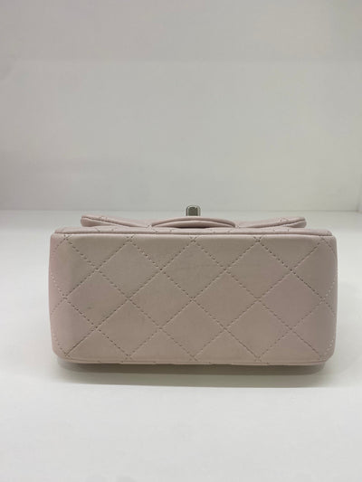 Chanel Classic Flap Square Mini Lilac SHW