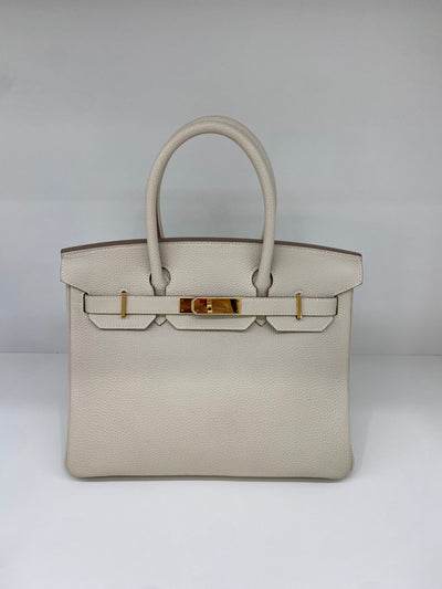 Hermes Birkin 30 Craie GHW