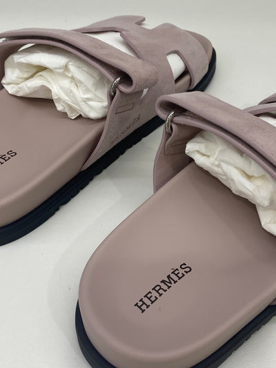 Hermes Chypre Rose Porcelain Size 38