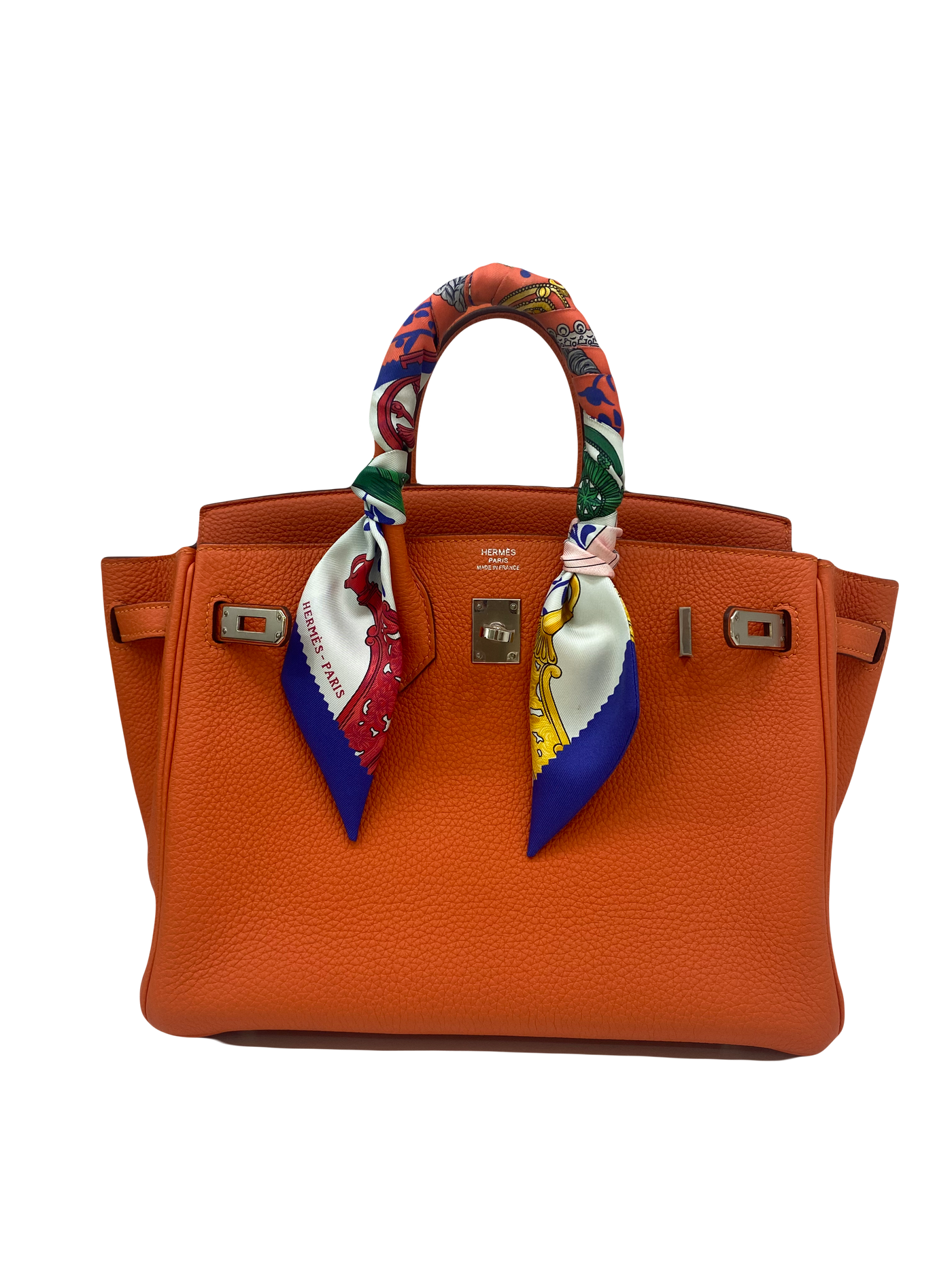 Hermes Birkin 25 Poppy Orange Togo PHW - 2020