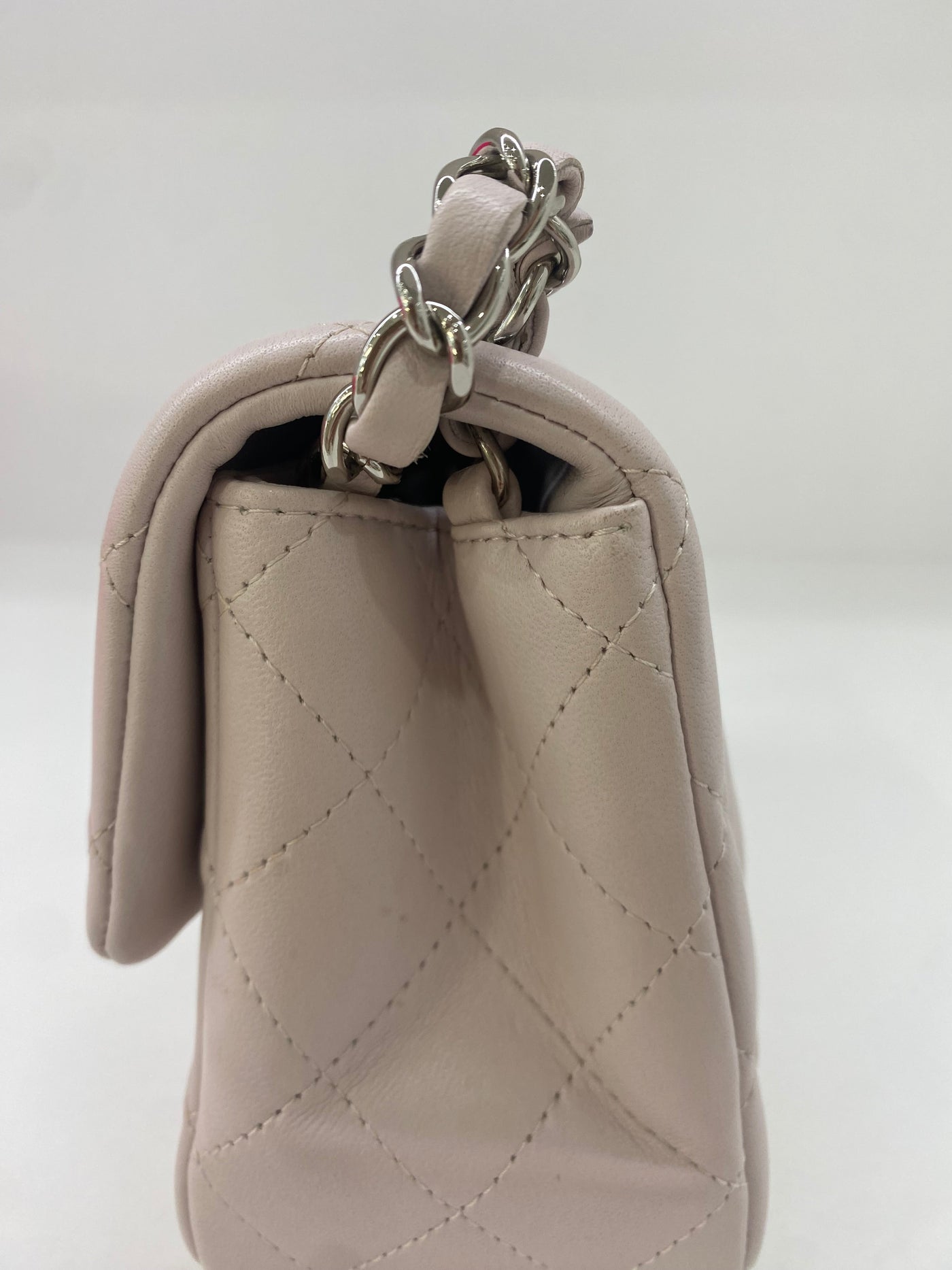Chanel Classic Flap Square Mini Lilac SHW