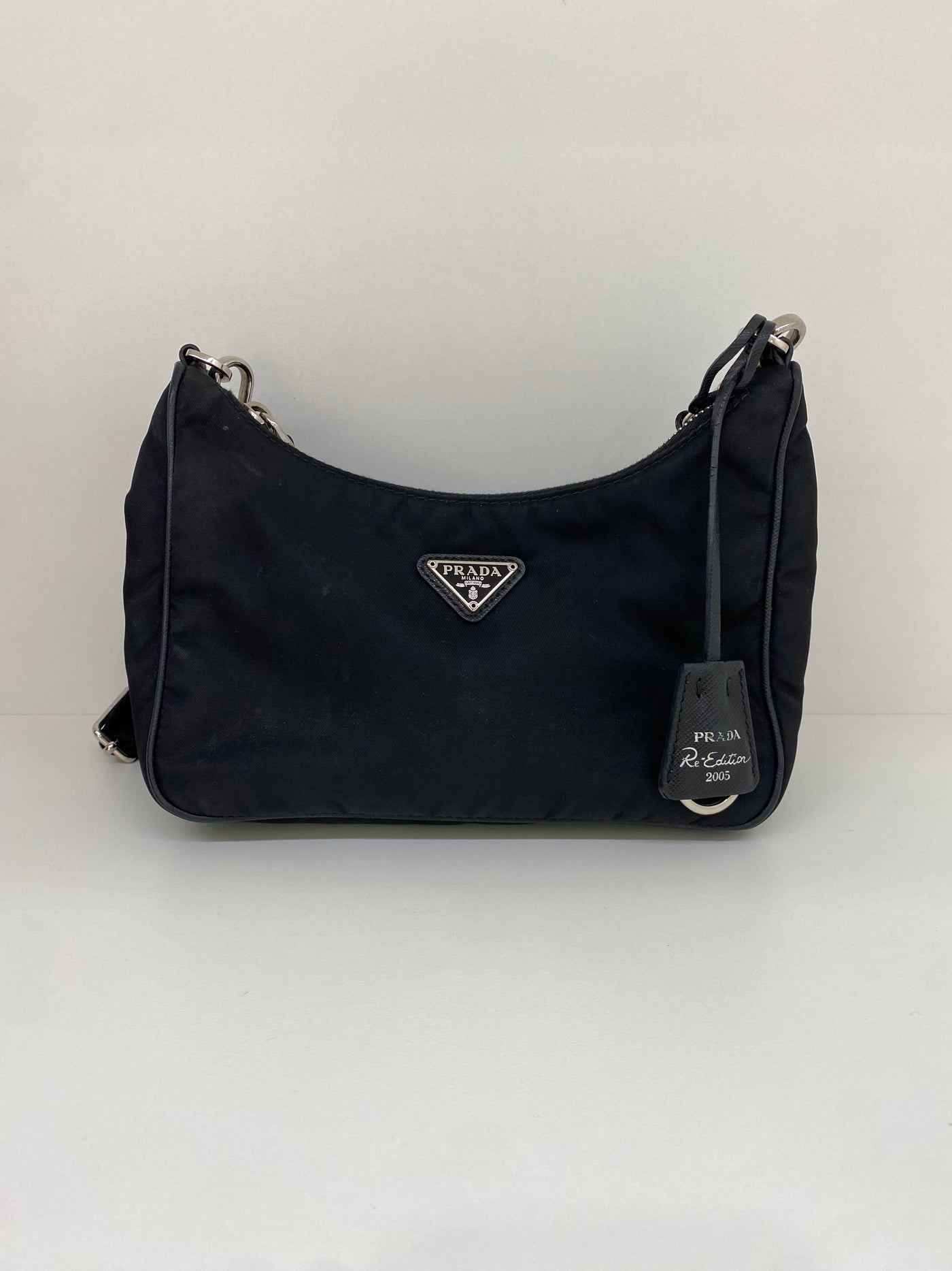 Prada Re-edition Nylon Black SHW