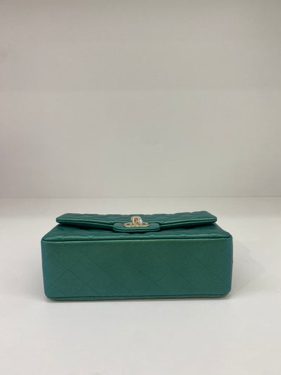 Chanel Classic Flap Mini Green