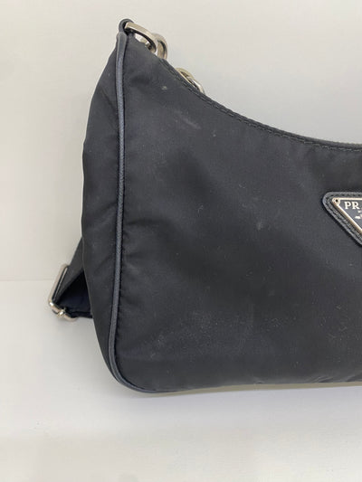 Prada Re-edition Nylon Black SHW