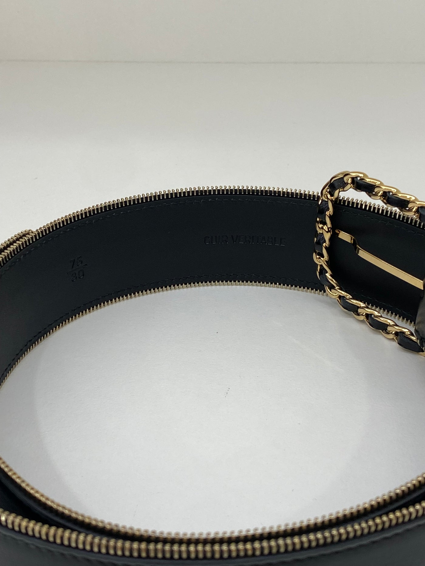 Chanel Belt Black Goatskin GHW *limited edition*