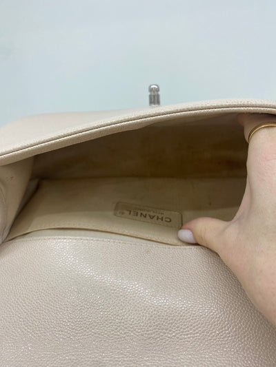 Chanel Boy Bag Medium - Nude SHW