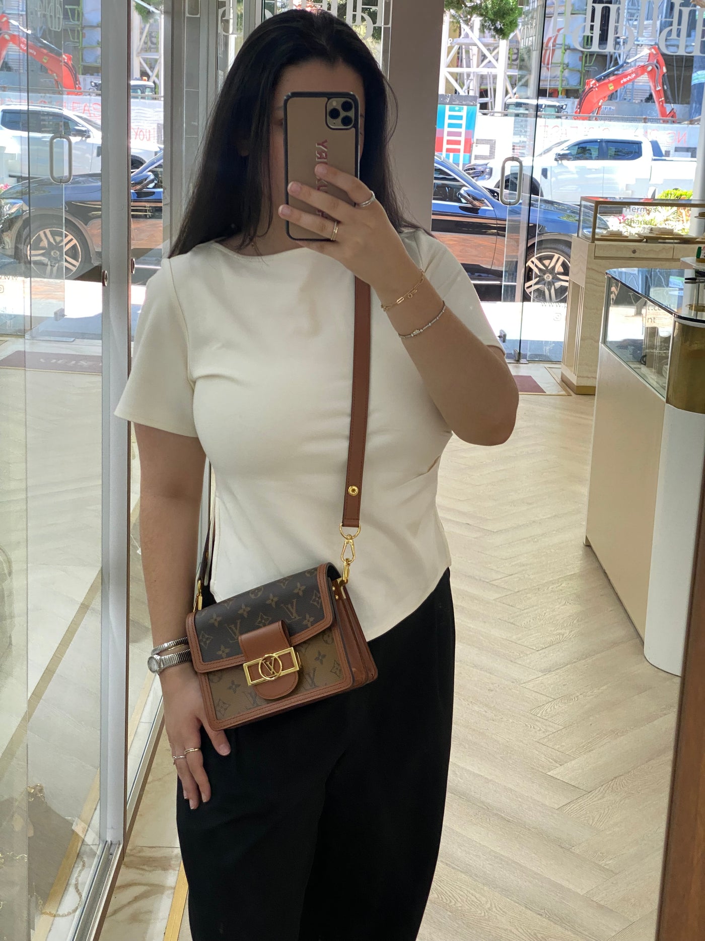 Louis Vuitton Mini Dauphine Reverse Monogram