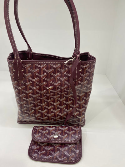 Goyard Mini Anjou Burgundy