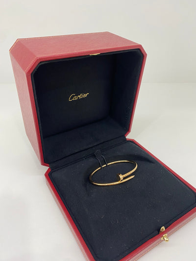 Cartier Juste Un Clou Small RG Size 14