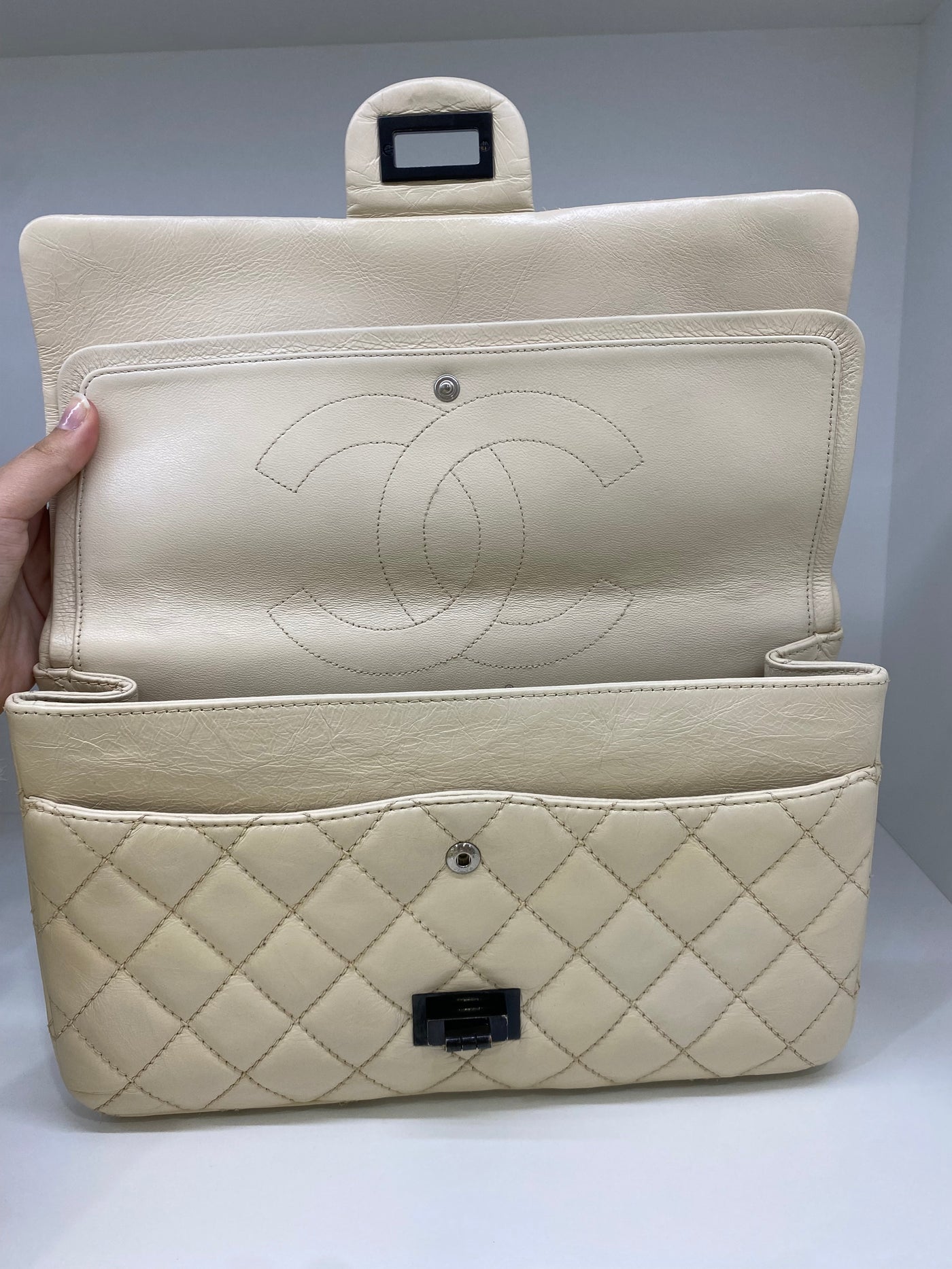 Chanel Reissue Large Beige