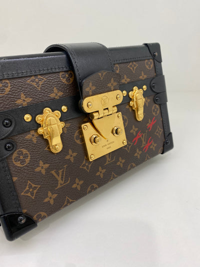 Louis Vuitton Petite Malle Reverse Monogram GHW