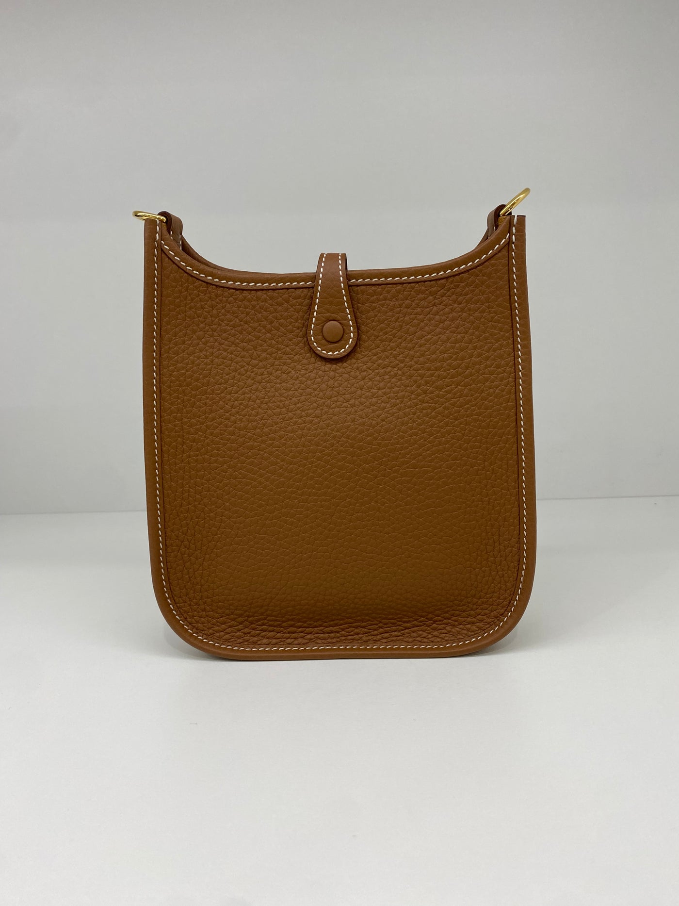 Hermès Mini Evelyne Gold Togo GHW