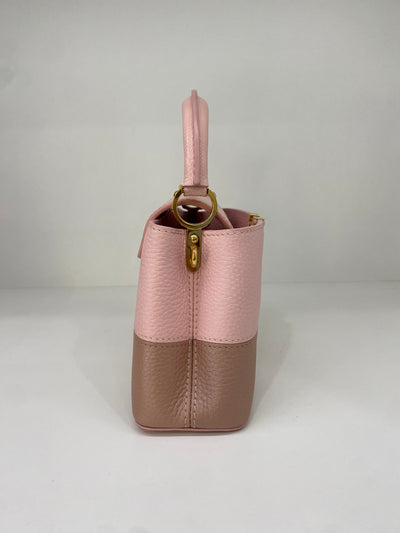 Louis Vuitton Mini Capucine BB Pink Patches