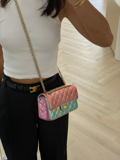 Chanel Mini Reissue - Rainbow Metallic