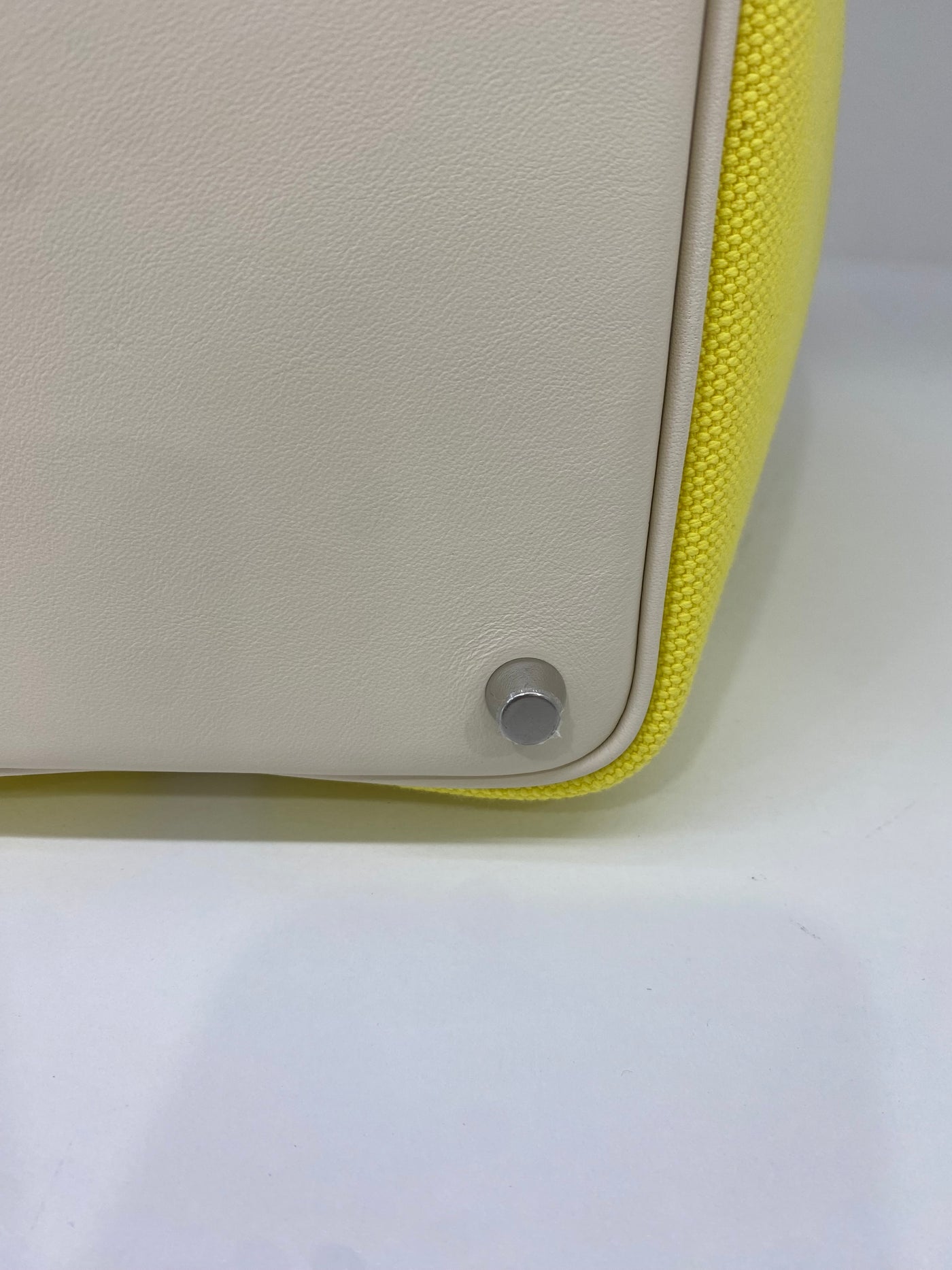 Hermes Picotin 18 Cargo Jaune Citron/Nata