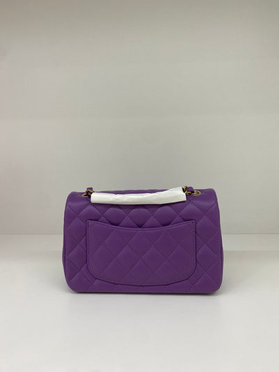 Chanel Classic Flap Mini Purple