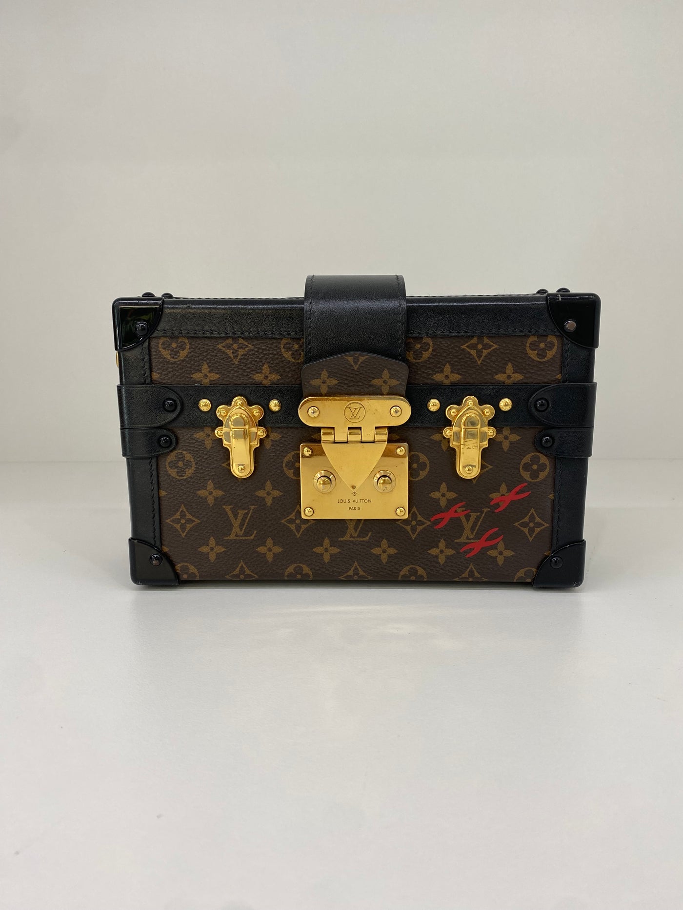 Louis Vuitton Petite Malle Reverse Monogram GHW