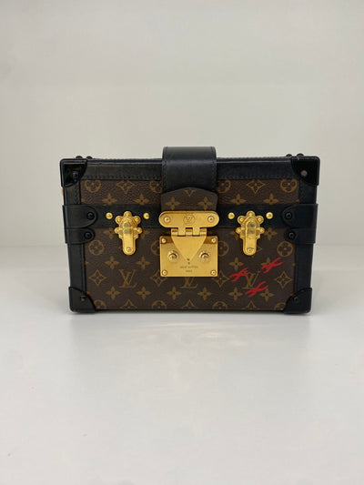 Louis Vuitton Petite Malle Reverse Monogram GHW