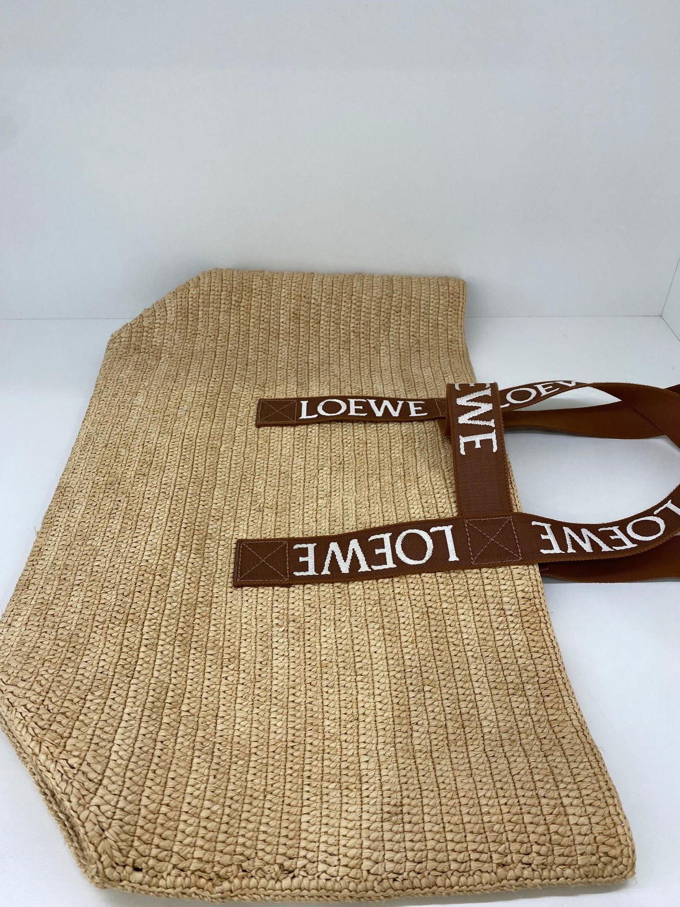 Loewe Raffia Tote Large